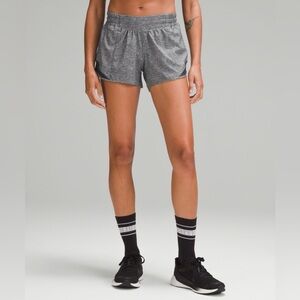 Lululemon Hotty Hot Short 2.5” Size 10 athletic Gym Heather Lux Multi black